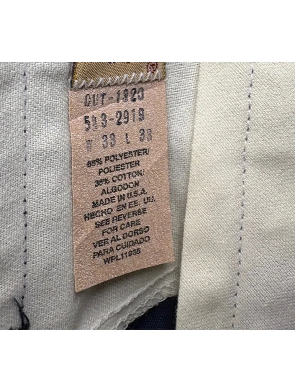 Big Mac Klondike Work Pants - Navy Blue, 33x33, New with Tag
